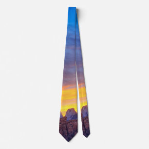 Cravate Coucher du soleil de canyon de Zion