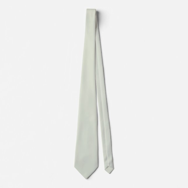 Cravate Couleur solide vert Whisper (Devant)