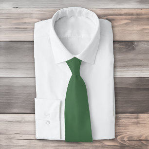 Cravate Couleur uni clair Moss Green