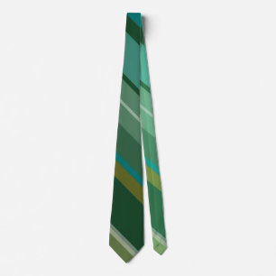 Cravate Couleurs aléatoires décentes Bandes diagonales pla