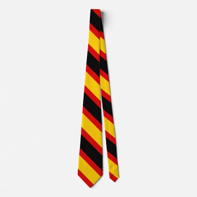 Cravate Couleurs du drapeau allemand (Devant)