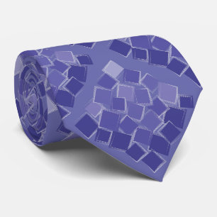 Cravate Couleurs violettes éparpillées