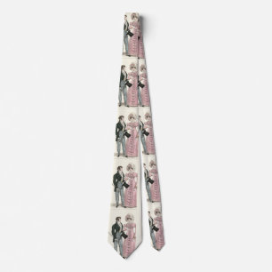 Cravate Couple Mariage Antique 1823 Homme Femme Mode