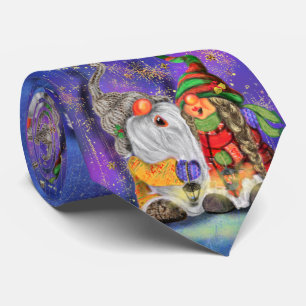 Cravate Couple Sweet Gnomes chantant joyeusement la chanso