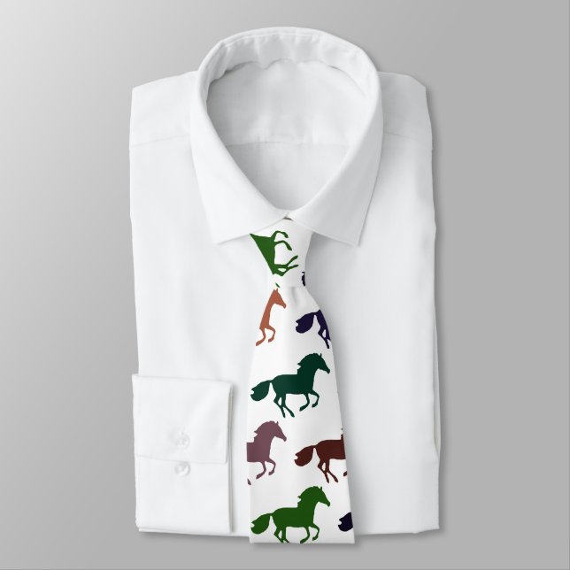 Cravate Course du cheval (Attaché)