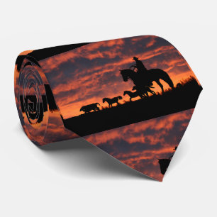Cravate Cowboy et Wild Hors