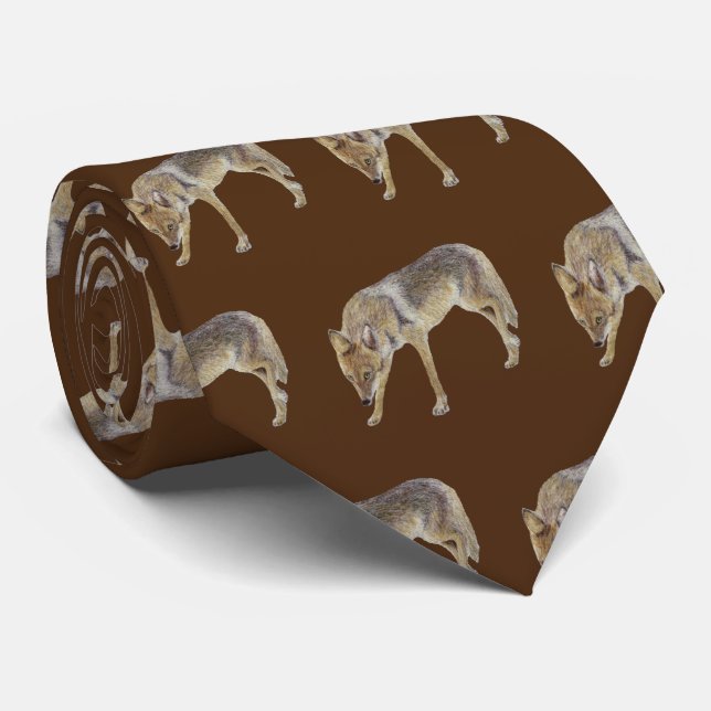 Cravate Coyote (Roulé)