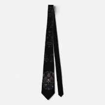 Cravate/Necktie - « diamonds skull "