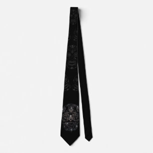 Cravate Cravate/Necktie - « diamonds skull "