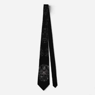 Cravate Cravate/Necktie - « diamonds skull "