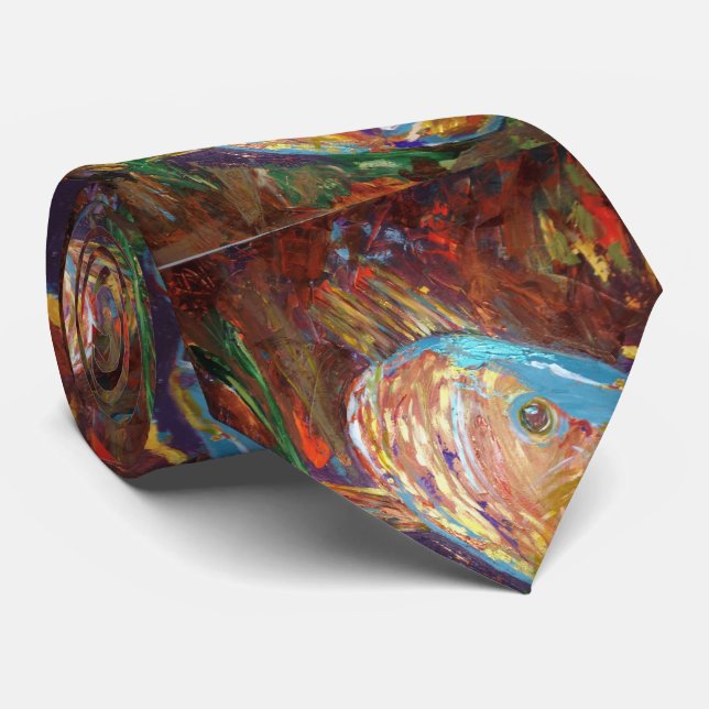 Cravate Cravate, saumon (Roulé)