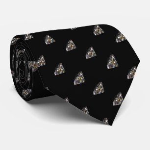 Cravate Cravette d'impression diamant