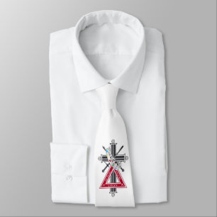 Cravate Croix freemasonique