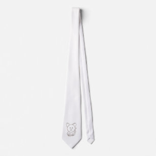 Cravate Croquis adorable pour chat