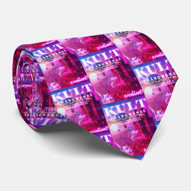 CRAVATE CULTE PHÉNOMENAL MONUMENTAL (Roulé)