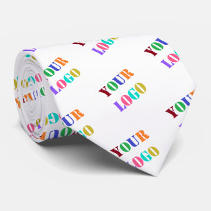 Cravate Custom Company Logo Photo Business Neck Tie