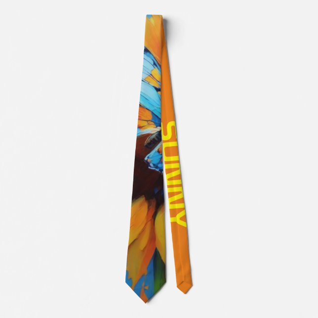 Cravate Customisez votre nom (Devant)