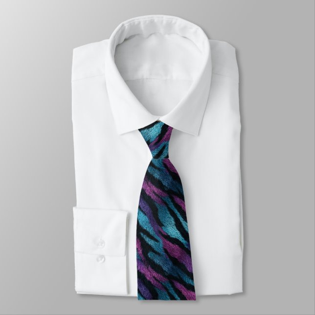 Cravate Cute Best Gifts For Men Tiger Skin (Attaché)