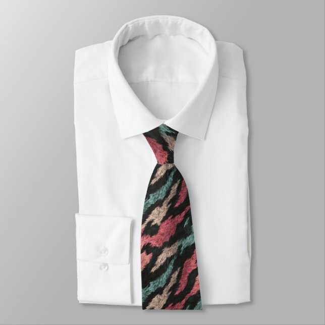 Cravate Cute Birthday Gifts For Him Tiger Skin (Attaché)