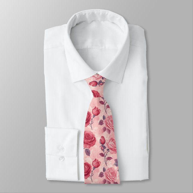 Cravate Cute Gifts For Husband Rose Flower (Attaché)