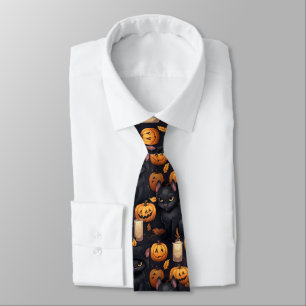 Cravate Cute Motif Halloween Necktie