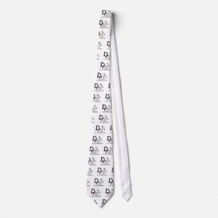 Cravate D est pour le T-shirts et les cadeaux de Dalmation