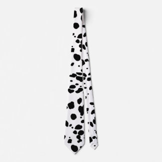 Cravate Dalmatian Print