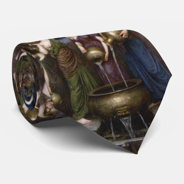 Cravate Danaides John William Waterhouse (Roulé)