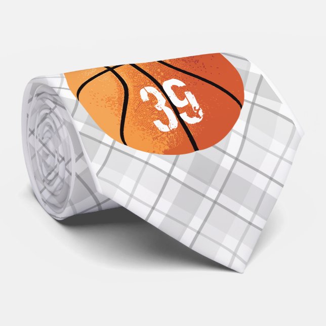 Cravate de basket-ball (personnalisable) (Roulé)