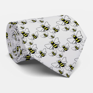 Cravate de beaucoup d'abeilles