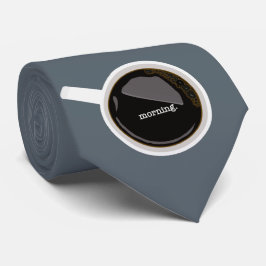 Cravate de café du matin des hommes