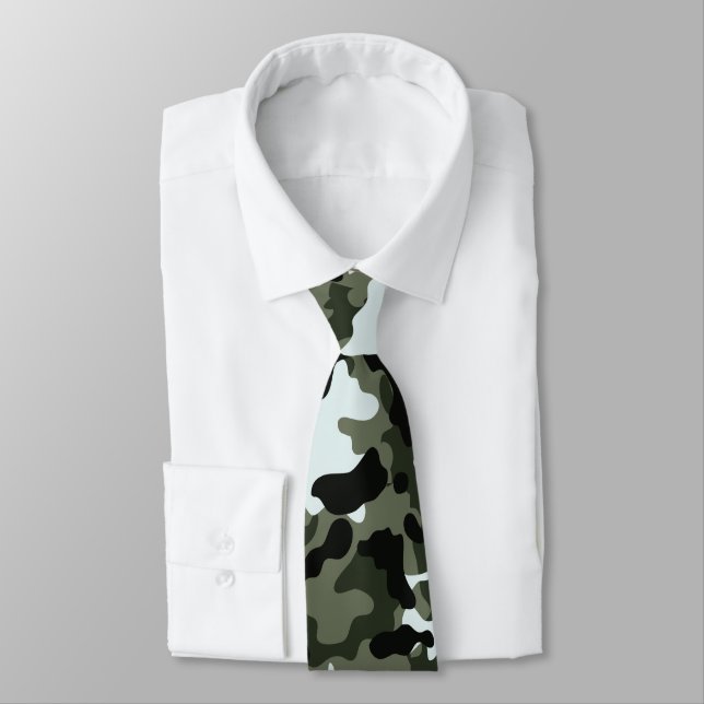 Cravate de Camion Vert Militaire (Attaché)