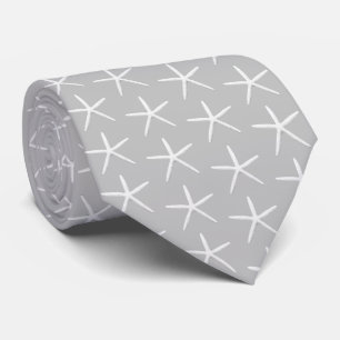 Cravate de de granules à motifs gris neutre