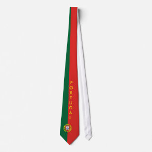 Cravate de drapeau du Portugal de personnaliser