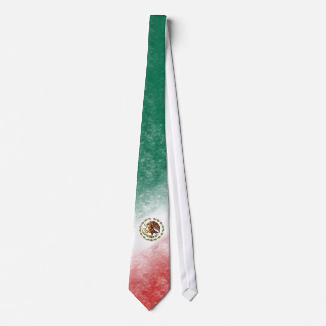 Cravate de drapeau mexicain (Devant)