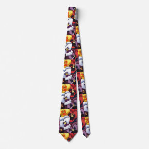 cravate de jardin fleuri "Pansy 2"
