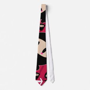 Cravate de Kawaii Ninja