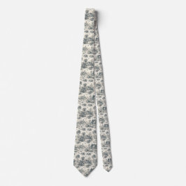 Cravate de la campagne Toile de Jouy | Classique