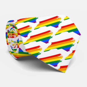 CRAVATE DE LA FIERTÉ LGBTQ NORD CAROLINA