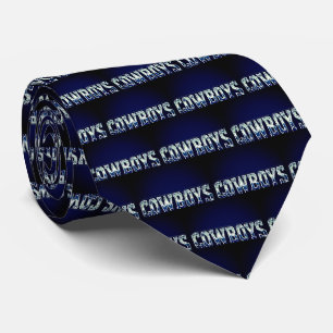 Cravate de l'équipe de sport Cowboys