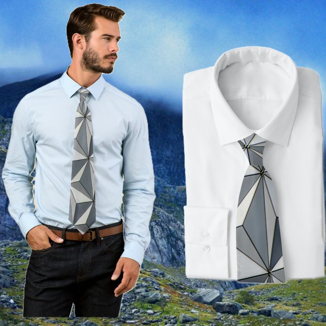 Cravate de Motif géométrique (Créateur téléchargé)