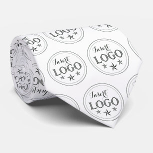 Cravate de Motif Logo personnalisée pour les entre