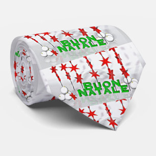 cravate DE NOËL ITALIENNE "BUON NATALE" POUR LUI