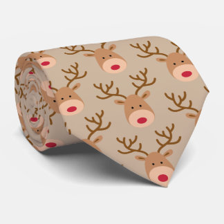 Cravate de Noël Reindeer
