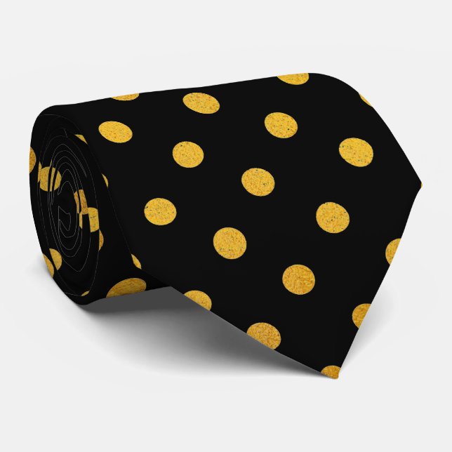 Cravate de points Polka (Roulé)