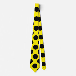 Cravate de robe de point de polka des hommes -