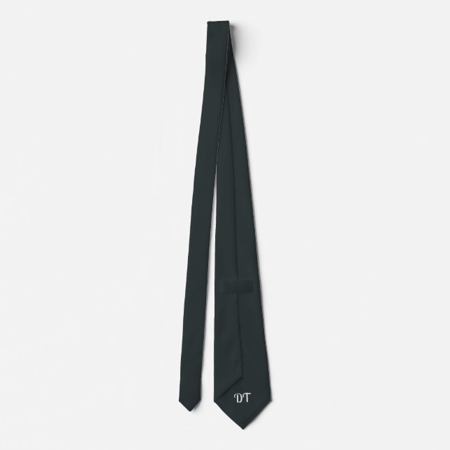 Cravate de salle de Mariage Onyx personnalisé (Dos)