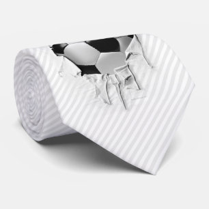 Cravate de soccer déchirée