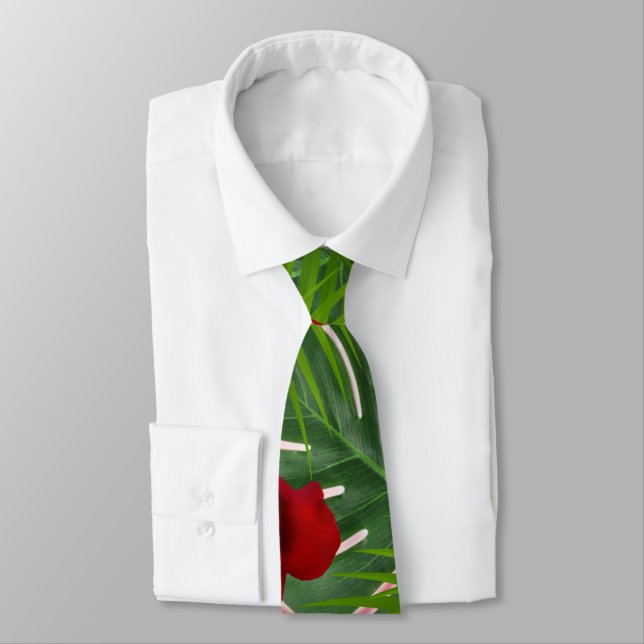 Cravate de style jungle moderne ! (Attaché)