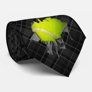 Cravate de tennis déchirée
